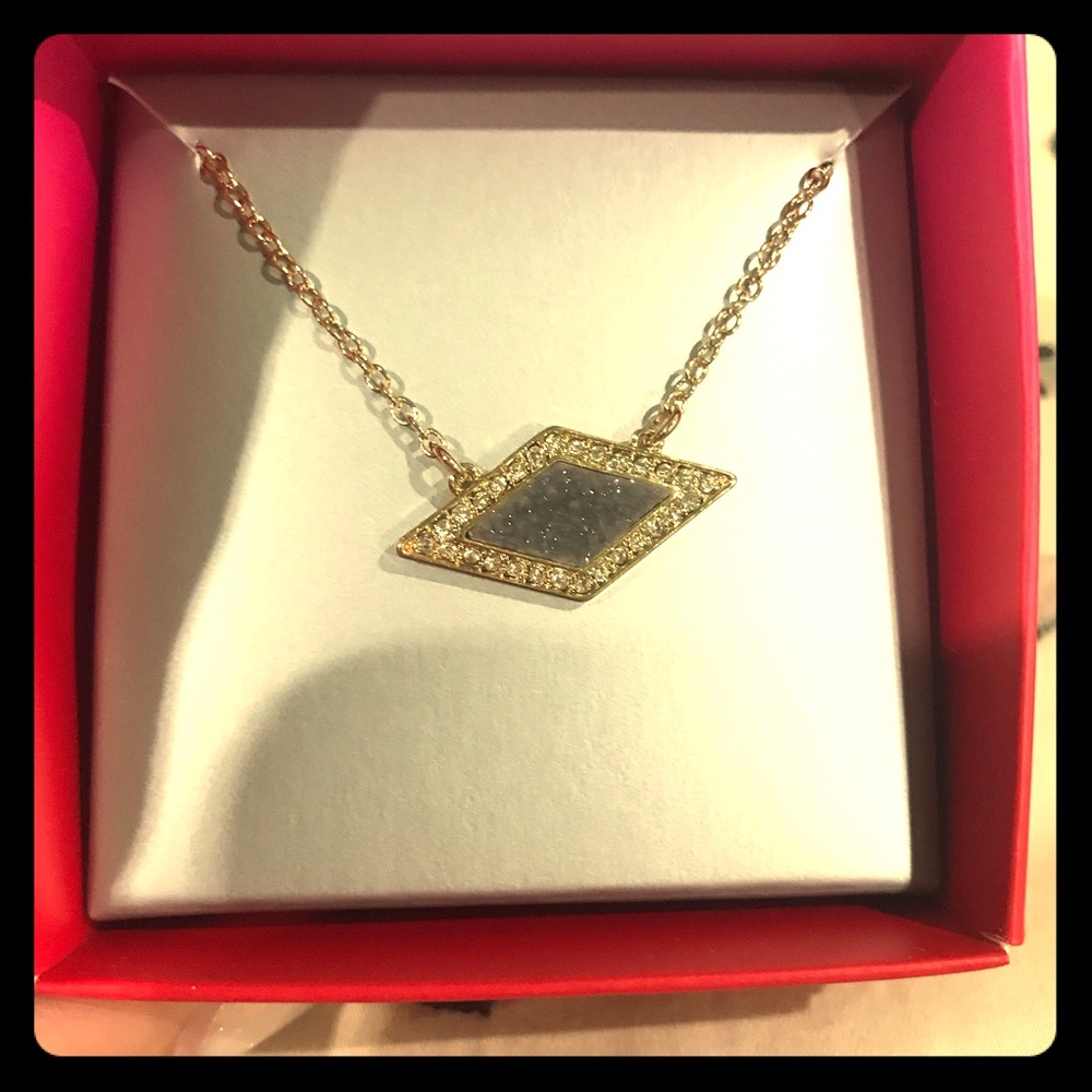 BaubleBar druzy necklace; new in box